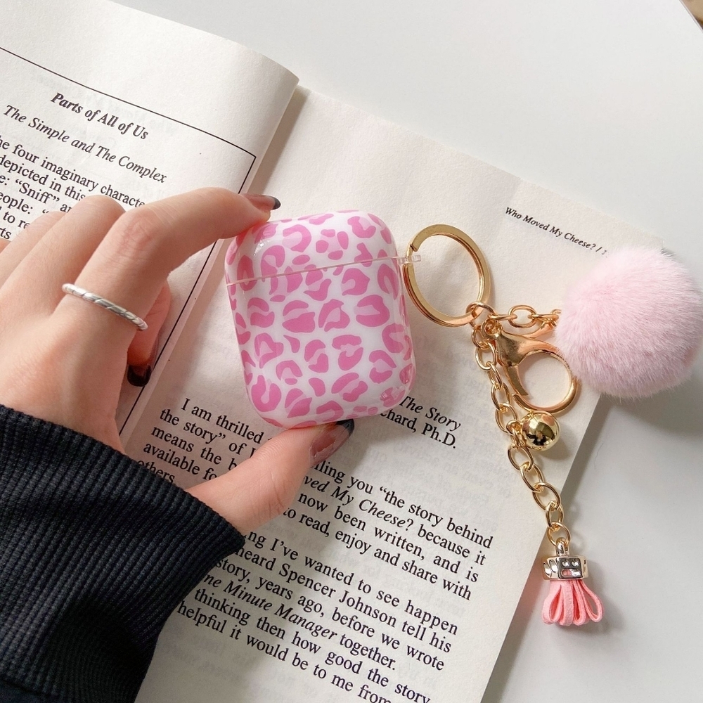 Pink Leopard Airpods Pro Case Cover Airpods Pro 2 Case Airpod Pro 2nd Gen Case - Picture 4 of 5